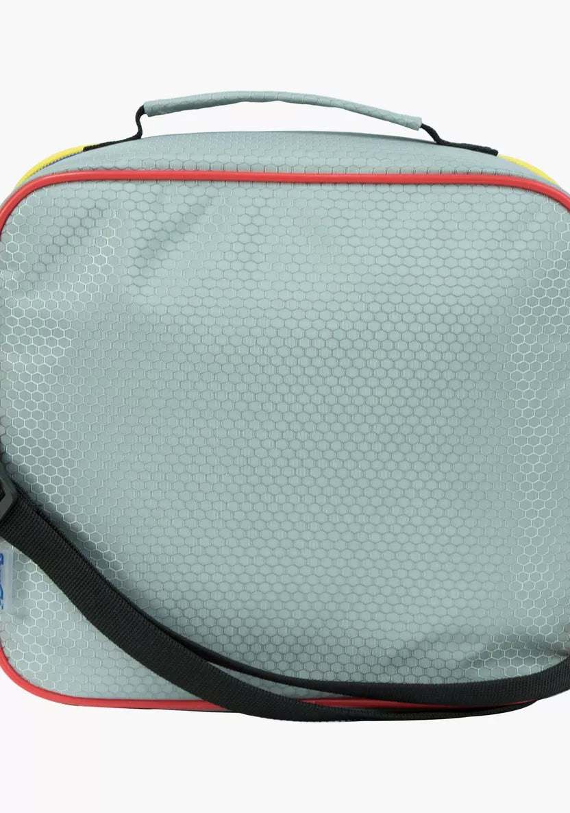 Babyshop Juniors Saban Print Insulated Lunch Bag with Adjustable Strap