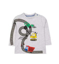 Mothercare Baby Boy Grey Tractor T-Shirt