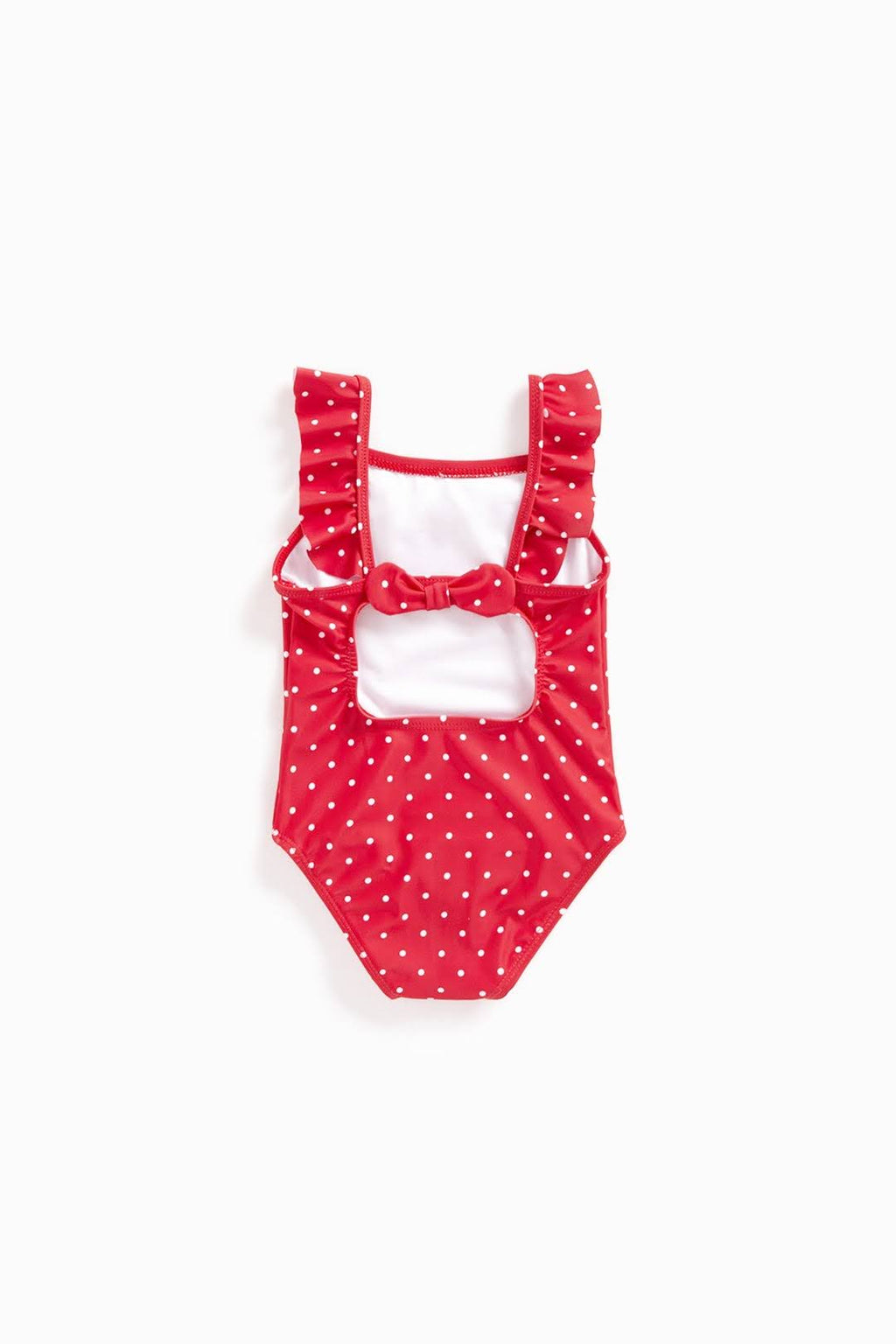 Mothercare Red With White Dots Swimsuit