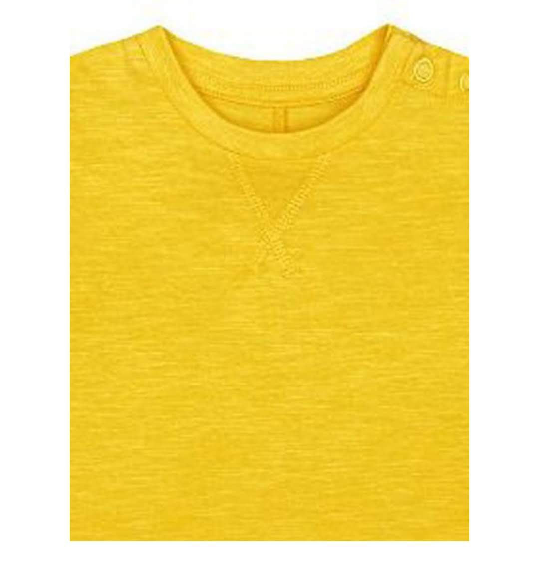 Mothercare Plain Yellow T-Shirt