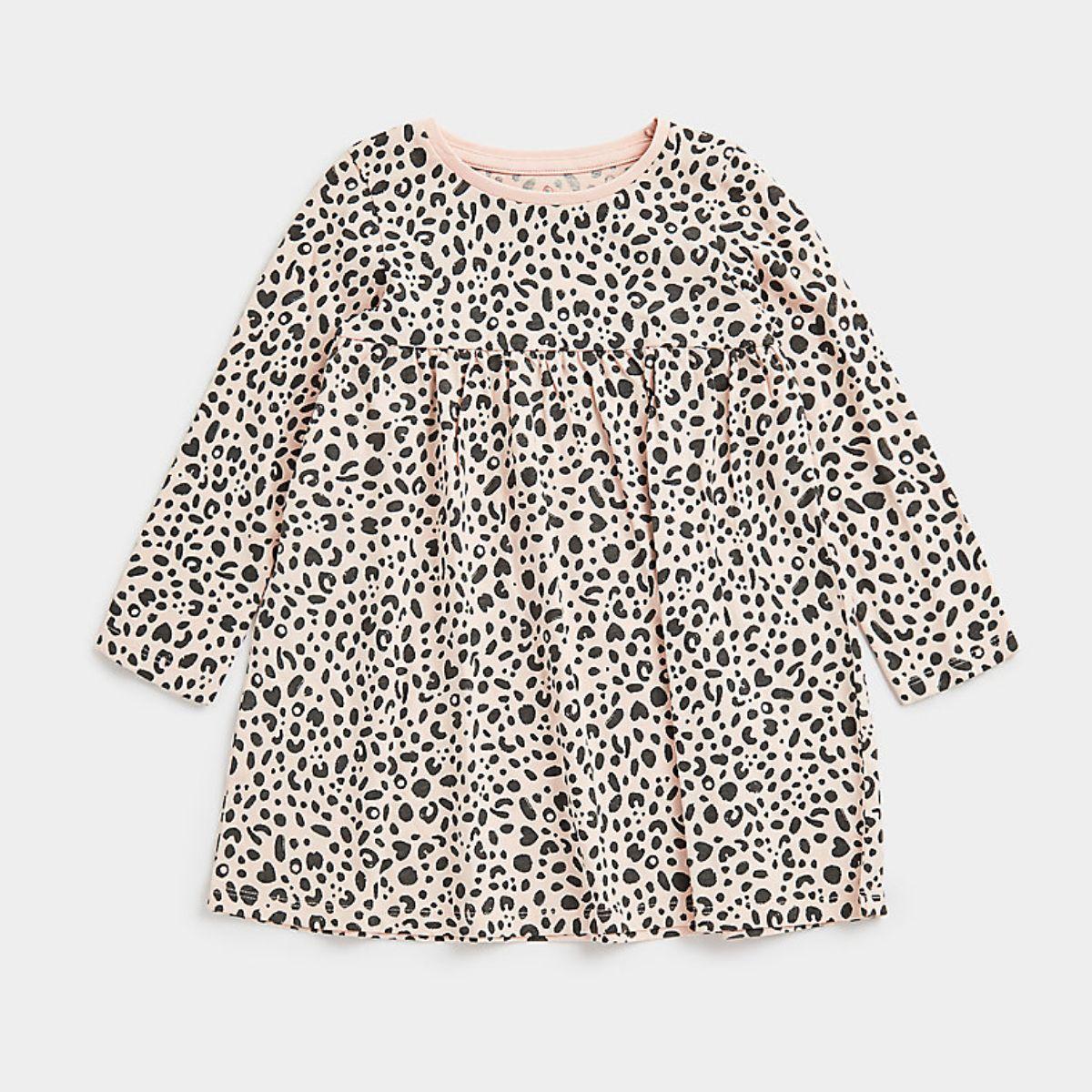 Mothercare Baby Girl Little Leopard Dress - 2 Pack