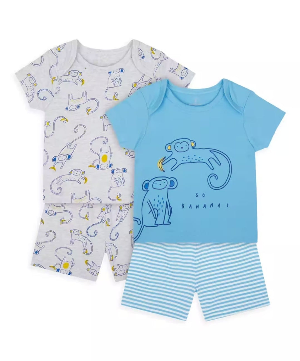 Mothercare Monkey Go Bananas-4 Pieces Set