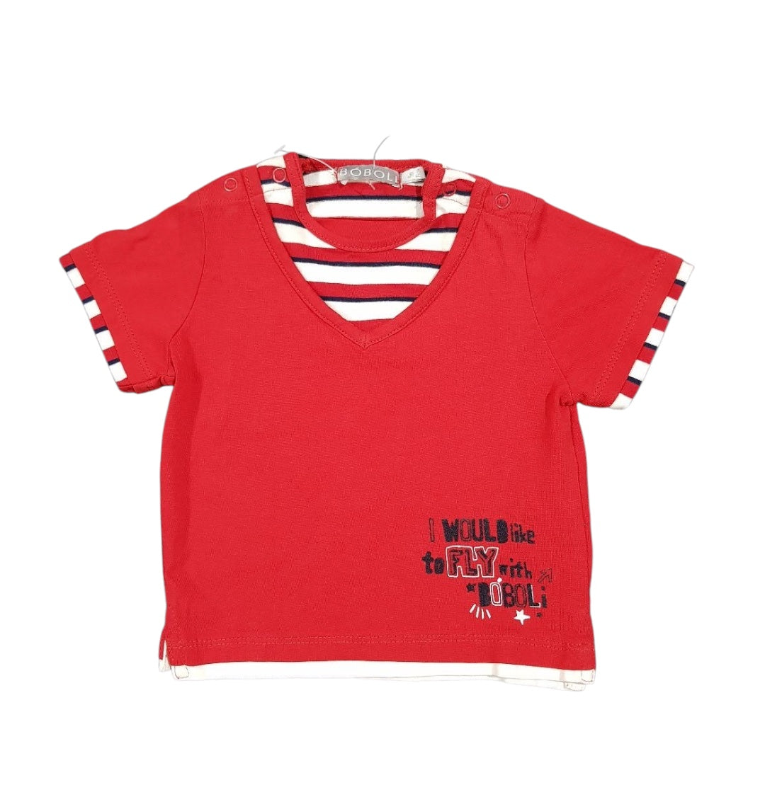 Boboli Red Baby Boy T-Shirt