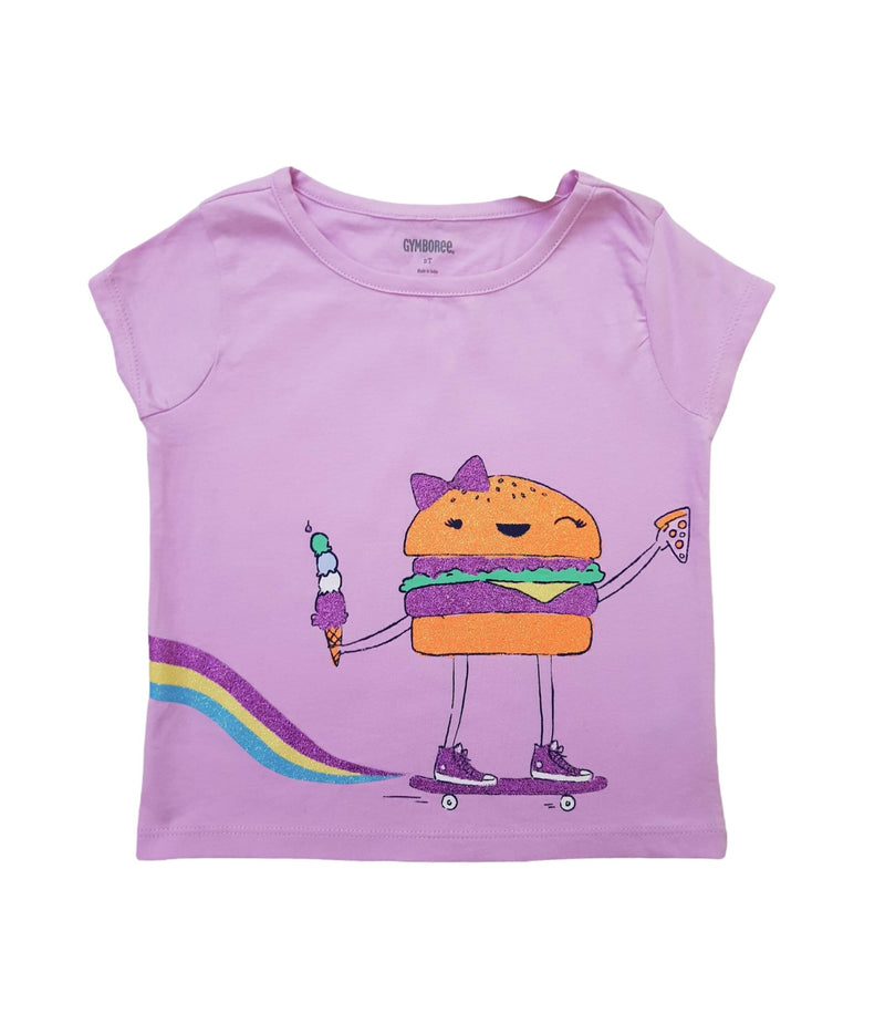 Gymboree Burger Glittery T-Shirt
