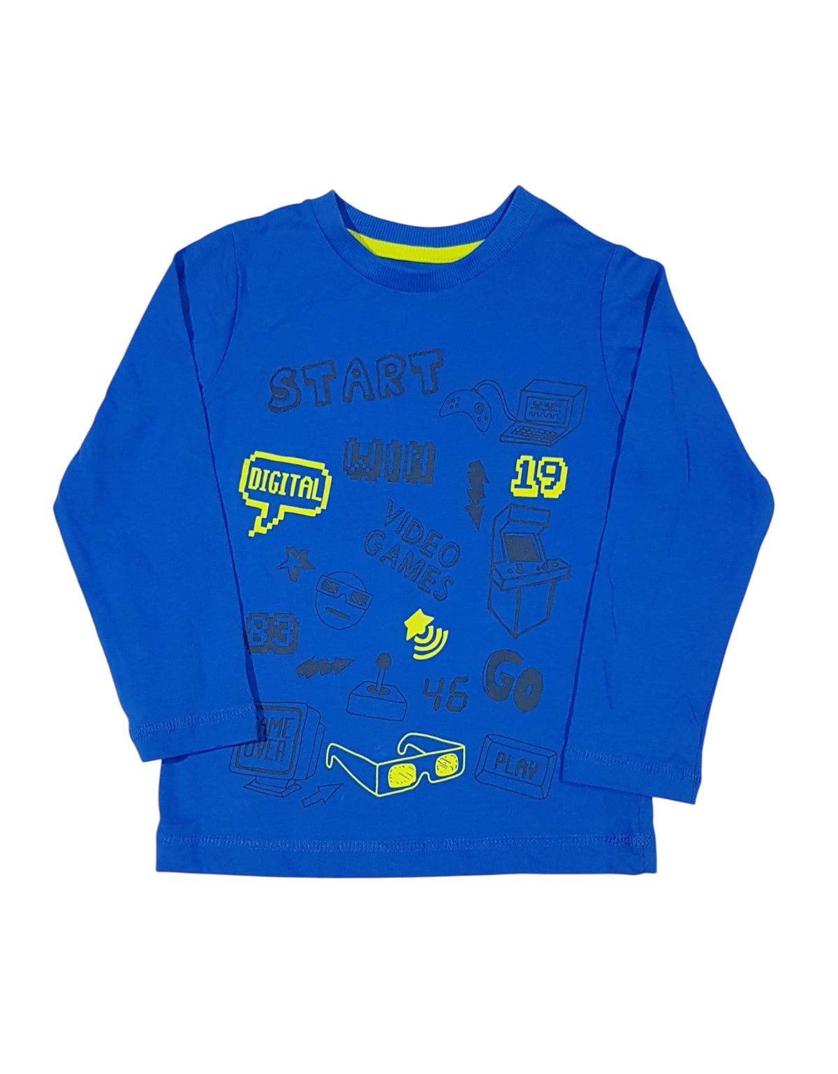 Mothercare Blue Baby Boy Gaming T-Shirt