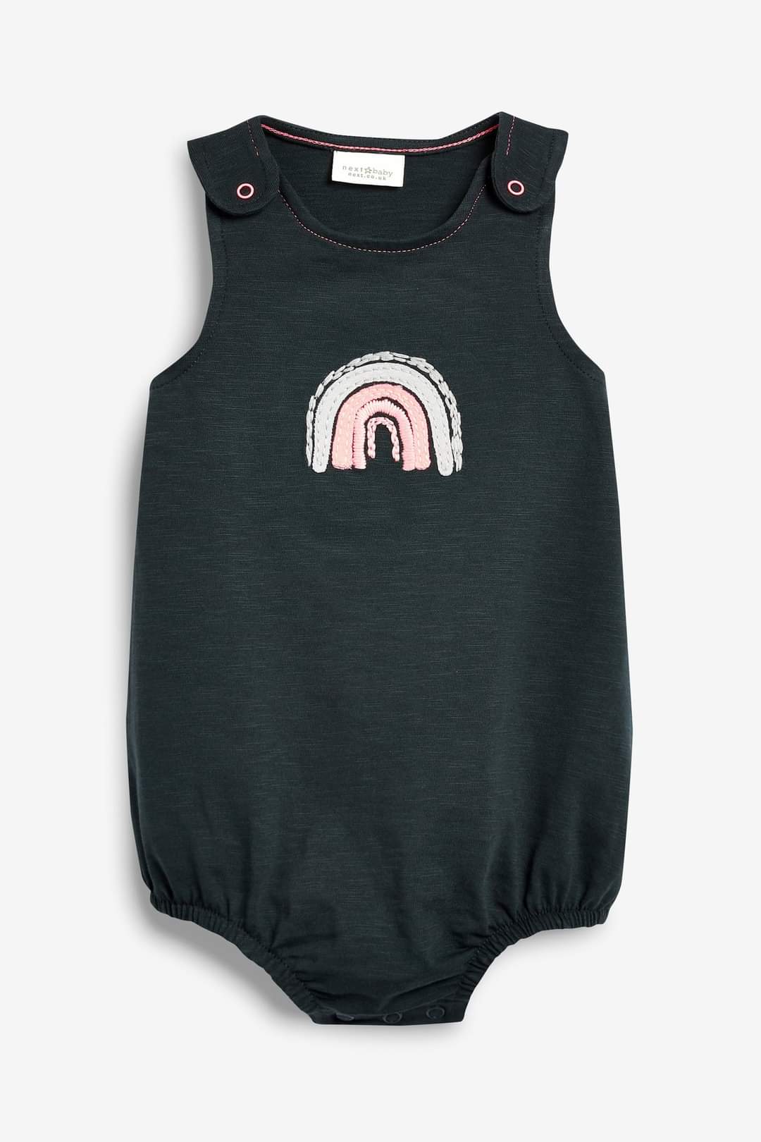 Next Girl Black Rainbow Bodysuit