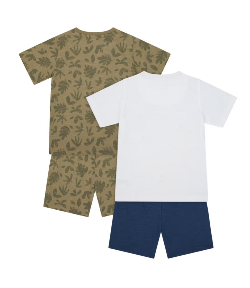 Mothercare Adventure Shortie Pyjamas-Pack of 2