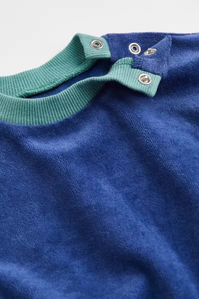 H&M Velour Top