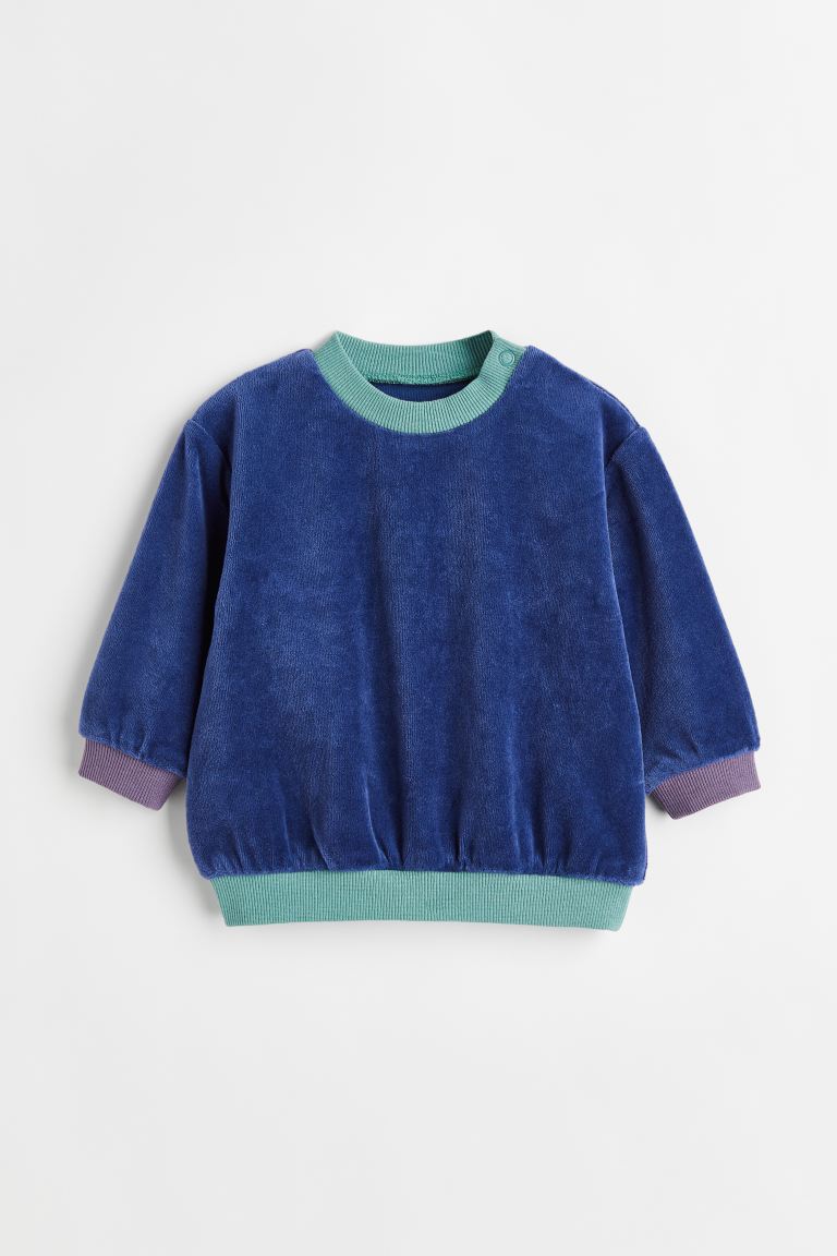 H&M Velour Top