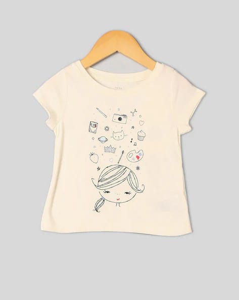 GAP GIRL Graphic Short Sleeve T-Shirt
