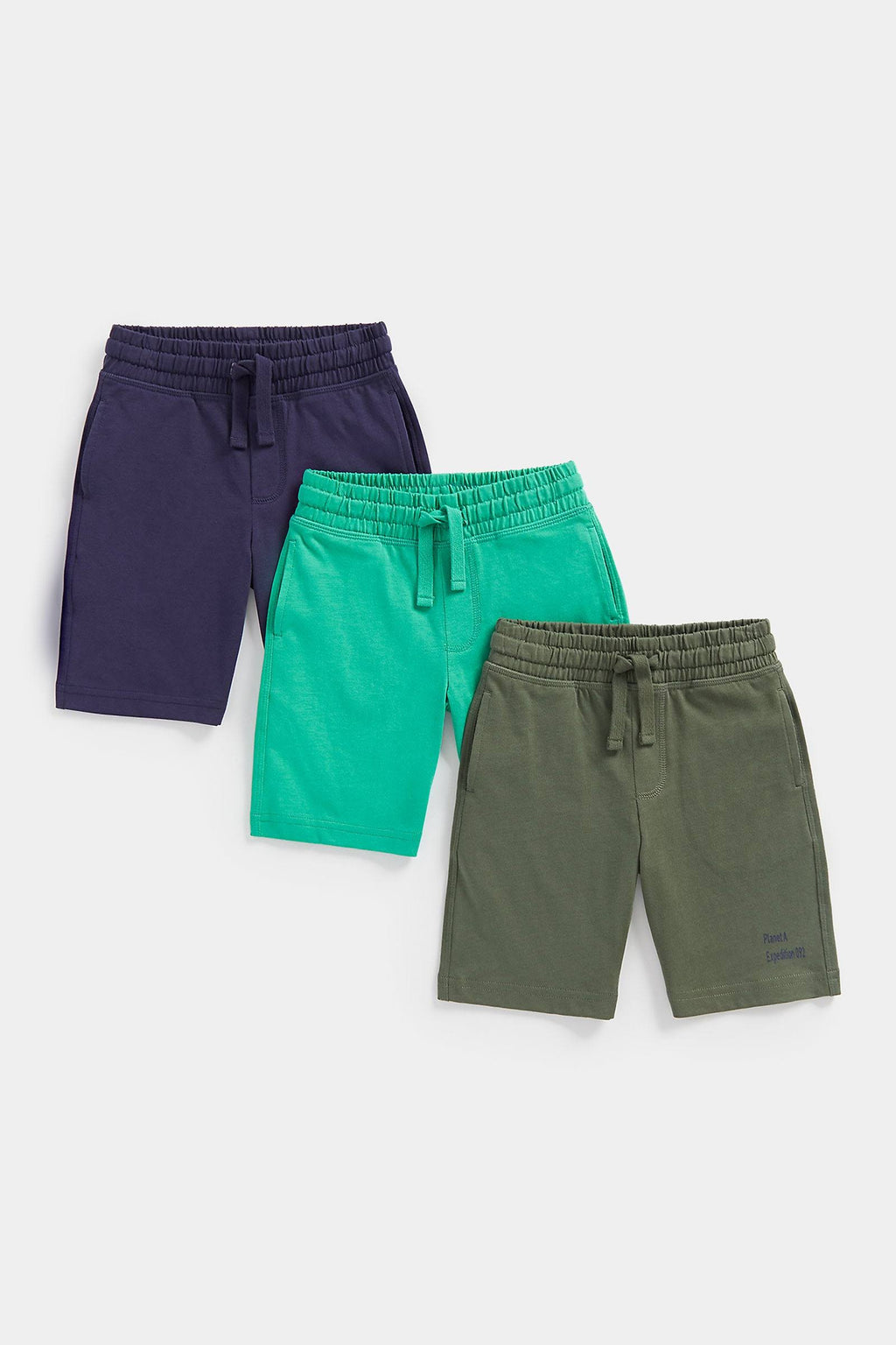 Mothercare Expedition Jersey Shorts -Pack of 3