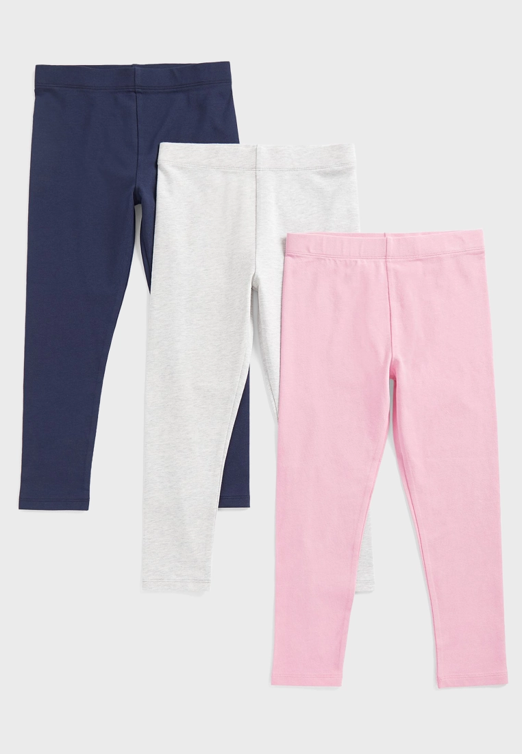 Mothercare Plain Pack of 3 Leggings