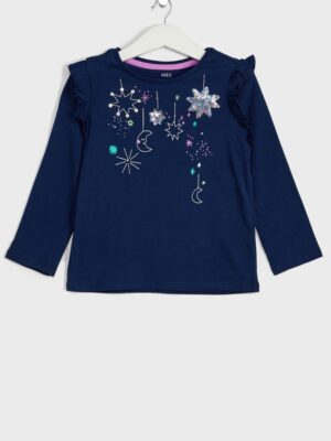 Marks and Spencer Star Moon Sequins Top