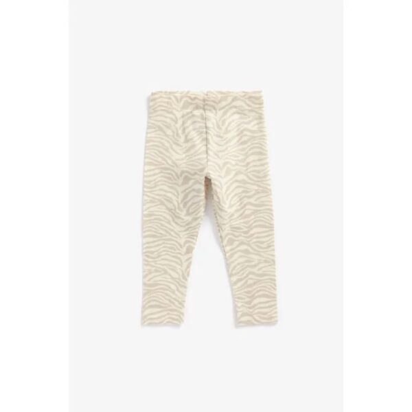 Mothercare Zebra, Purple And Grey Leggings - 3 Pack