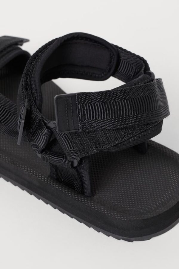 H&M Strappy Sandals Black