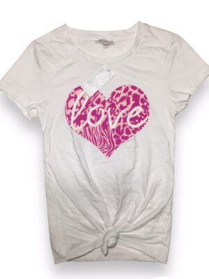 Bluezoo Baby Girls Half Sleeves - Heart Love