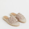 H&M Women Slides Beige
