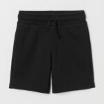 H&M Black Sweatshorts