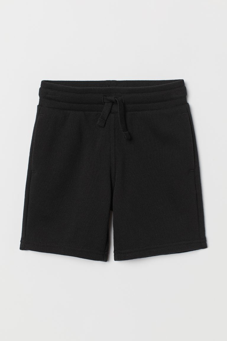 H&M Black Sweatshorts