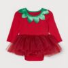 H&M Red Strawberry Tutu Dress